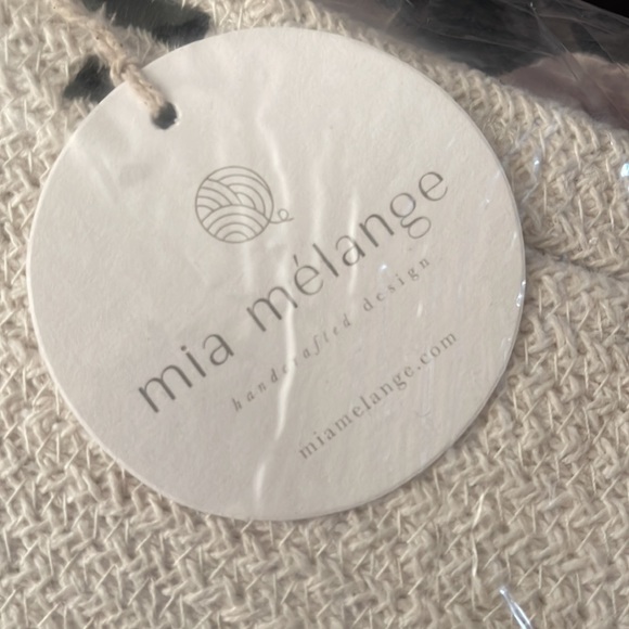 Mia melange foldable cotton basket. - Picture 2 of 3